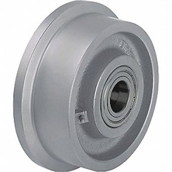 GRAINGER APPROVED Single Flange Track Wheel 5-7/8, 489D70