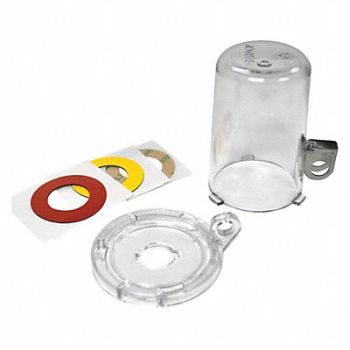 BRADY Push Button Lockout 3-3/16 H, 489M38