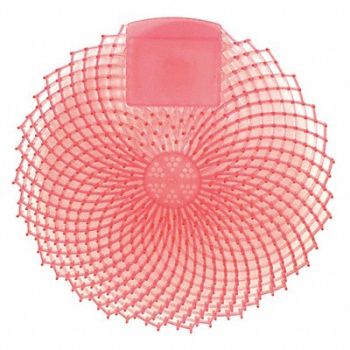 IMPACT Urinal Screen Round Red 1.44 oz PK12, 489M90