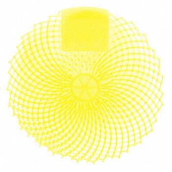 IMPACT Urinal Screen Round Yellow 1.44 oz PK12, 489M93