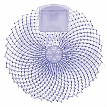 IMPACT Urinal Screen Round Blue 1.44 oz PK12, 489M94