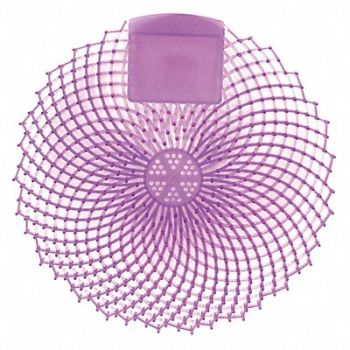 IMPACT Urinal Screen Round Purple 1.44 oz PK12, 489M97