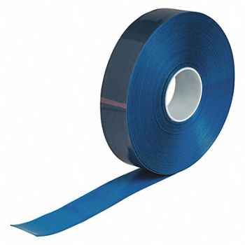 BRADY Floor Tape Blue 2 inx100 ft Roll, 489N32