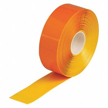 BRADY Floor Tape Yellow 3 inx100 ft Roll, 489N37