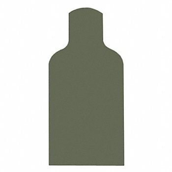 ACTION TARGET Die Cut E-Type Facer Target PK50, 48FT59