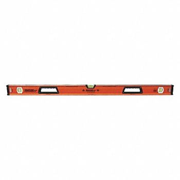 JOHNSON Box Level Aluminum 48 in L Yellow, 48FX35