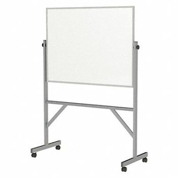 GHENT DryEraseBrd Reversible Melamine 53-1/4 W, 48GC88