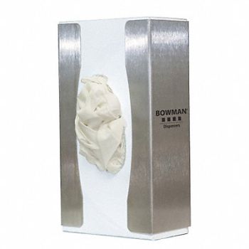 BOWMAN DISPENSERS Glove Box Dispenser 1 Box, 48GG45