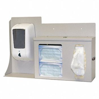 BOWMAN DISPENSERS Respiratory Hygiene Station, 48GG54