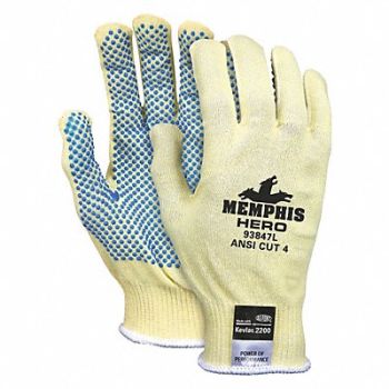 MCR SAFETY Cut-Resistant Gloves M/8 PR, 48GJ67
