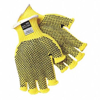 MCR SAFETY Cut Resistant Gloves A3 M Yellow/Blk PR, 48GL08