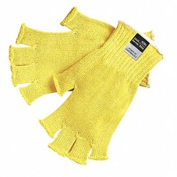 MCR SAFETY Cut Resistant Gloves A3 L Yellow PK12, 48GL44
