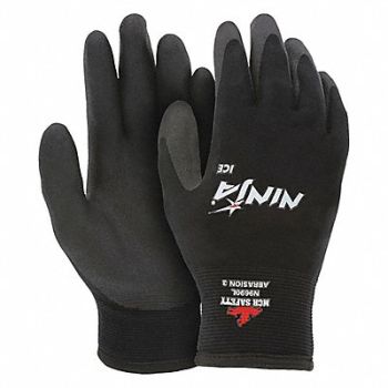 MCR SAFETY D1645 Coated Gloves Palm and Fingers 2XL PR, 48GJ76
