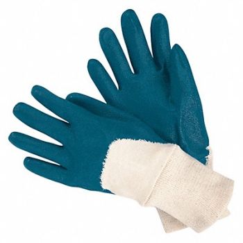 MCR SAFETY J4468 Coated Gloves 3/4 Dip XL 11 PR, 48GK16