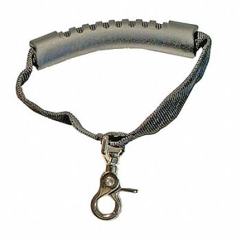 EZ WRAP N GO Hook-and-Loop Cinch Strap 7 in Black, 48GR77