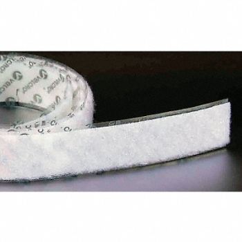 VELCRO BRAND Reclosable Fastener White 4 W, 48GT25