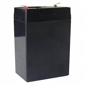 LUMAPRO Battery 6V 4 11/32in Faston, 48H470