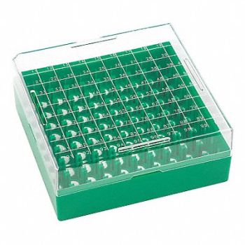WHEATON Freezer Box Green PK10, 48H510