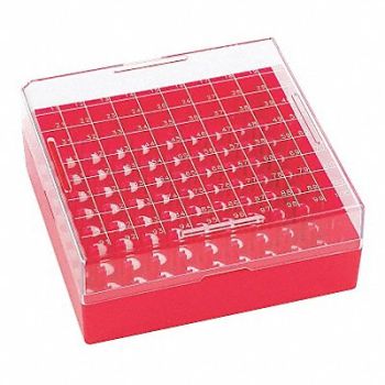 WHEATON Freezer Box Red PK10, 48H512
