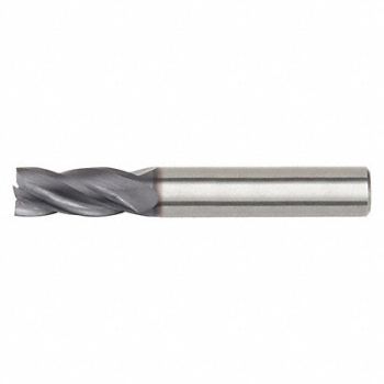 WIDIA HANITA Sq. End Mill Single End Carb 1/2, 48HE54
