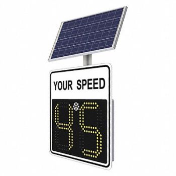 TAPCO LED Radar Speed Sign Aluminum 28x28, 48HP22