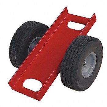 GRAINGER APPROVED Panel Dolly Cap 350 lb 20x15 Steel, 48J123