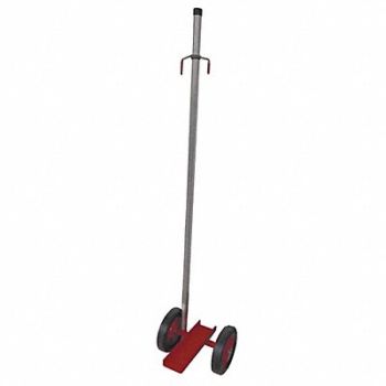 GRAINGER APPROVED Panel Dolly Cap 150lb 12x3 3/8x4 3/8 Stl, 48J127