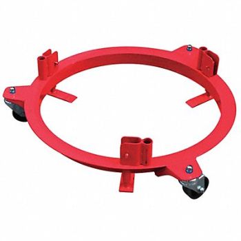 GRAINGER APPROVED Drum Dolly Cap 700 lb 55 gal Drum, 48J135