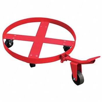 GRAINGER APPROVED Drum Dolly Cap 900 lb 55 gal Drum, 48J138