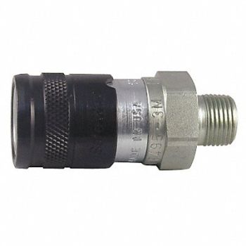 SAFEWAY HYDRAULICS Quick Connect Socket 3/8 3/8 -18, 48J303