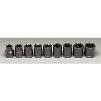WRIGHT Impct Skt St Steel Blk Oxd 3/4- 1 1/4 in, 48J306