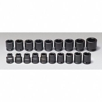 WRIGHT Impct Skt St Steel Blk Oxd 17 to 41 mm, 48J311