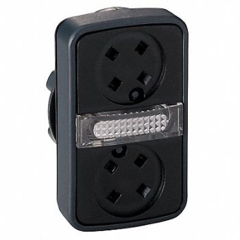 SCHNEIDER ELECTRIC Illum Multihead Operatr 2-Head LED Light, 48K658