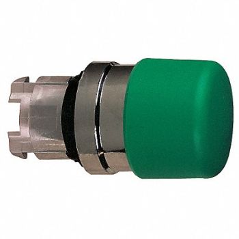 SCHNEIDER ELECTRIC H6951 Non-Illum Push Button Operator Green, 48K688