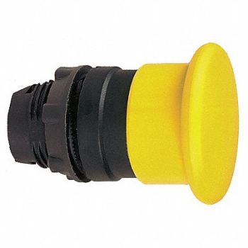 SCHNEIDER ELECTRIC H6952 Non-Illum Push Button Operator Yellow, 21AH10