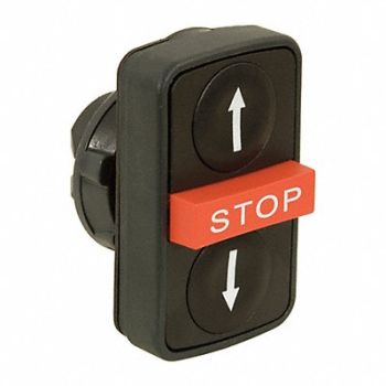 SCHNEIDER ELECTRIC Non-Illum Push Button 3 head Arrow, 48K818