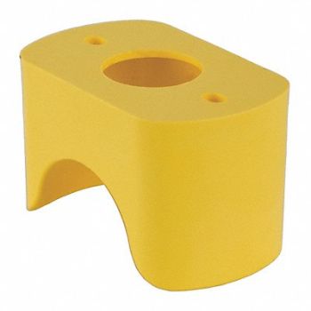 SCHNEIDER ELECTRIC Narrow Flange Guard 22mm Yellow, 48K837