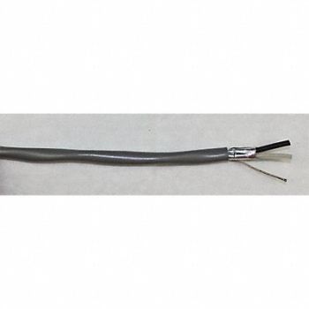 BELDEN Data Cable 2 Wire Silver 1000ft, 48KR31