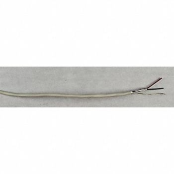 BELDEN Data Cable Plenum 2 Wire Natural 1000ft, 48KR51