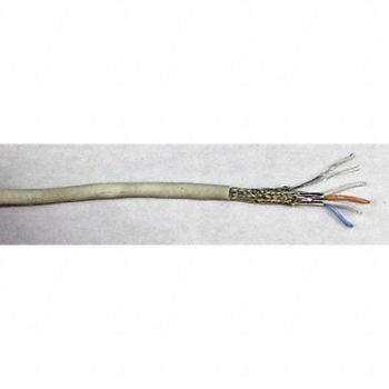 BELDEN Data Cable Plenum 4 Wire Natural 1000ft, 48KR54