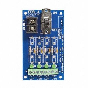 SECURITRON Power Distribution Board PTC 4 Output, 48KT20