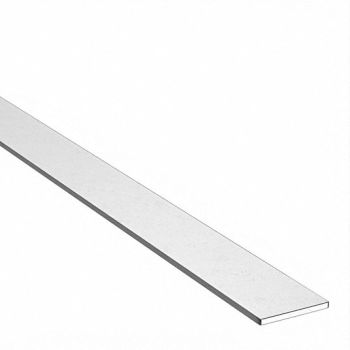 GRAINGER APPROVED Plate Stock SS 3/4 in Overall W, 48KU44