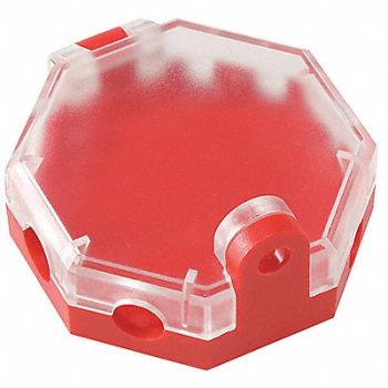 CONDOR Pneumatic Lockout Red 1 Padlock PK6, 48KV20