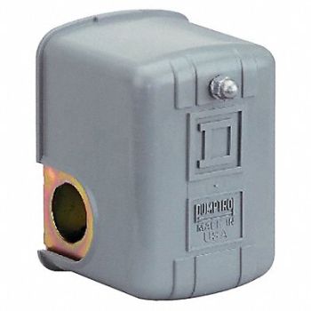 SQUARE D Pressure Switch 575Vac 1Hp F +Options, 48L721