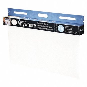 QUARTET Dry Erase Sheet 24 in W, 48LX09