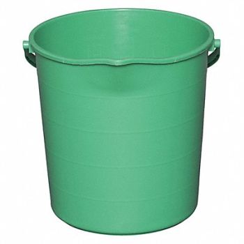 TOUGH GUY J4755 Bucket 3 gal Green, 48LY99