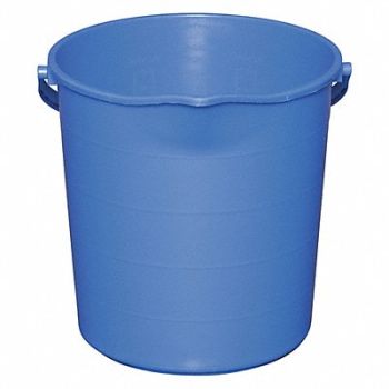 TOUGH GUY J4755 Bucket 3 gal Blue, 48LZ14