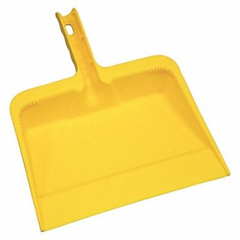 TOUGH GUY J4745 Handheld Dust Pan Yellow, 48LZ18