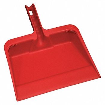 TOUGH GUY J4745 Handheld Dust Pan Red, 48LZ35