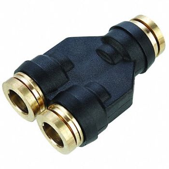 PARKER Y Union 1/2 in Tube Size 2.20 in L, 48MA19